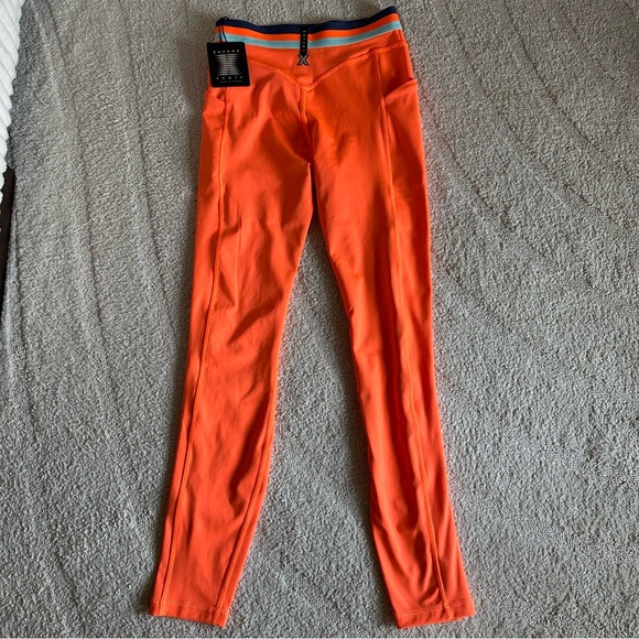 Savage X Fenty Women’s Neon Orange Workout Leggings - Picture 6 of 6